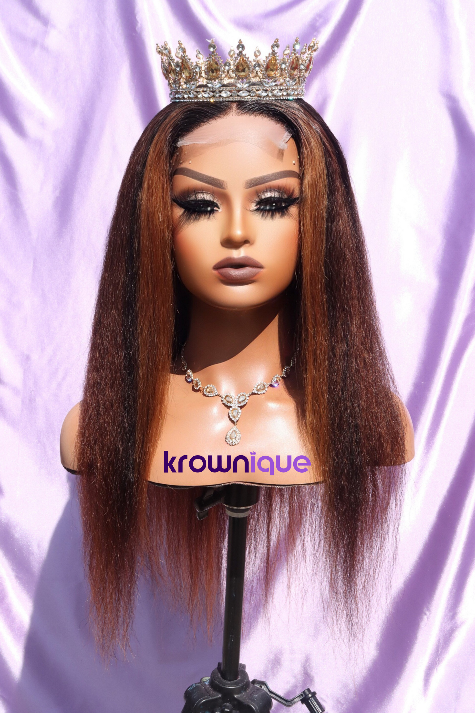 Lioness Wig | Embrace Your Inner Queen - Ready to Ship - Krownique LLC